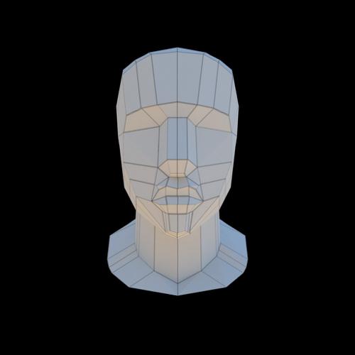 Basic Head Mesh preview image